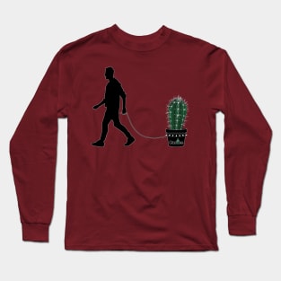 Mans Best Friend Cactus life <3 Long Sleeve T-Shirt